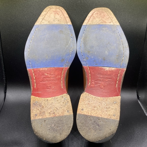 Jose Real | - VERO CUOIO | Italian Leather Mens Shoes | 43 US 10-10.5 - Picture 6 of 10